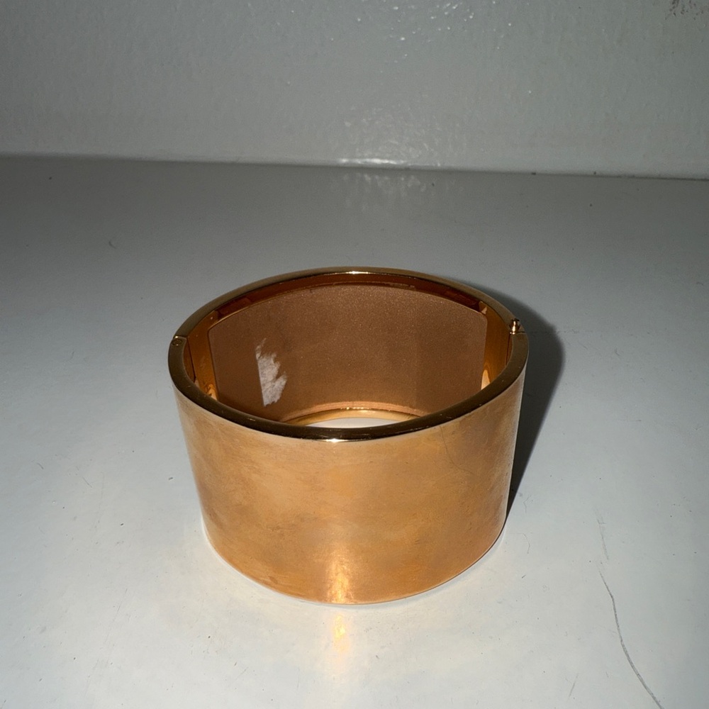 Michael Kors Gold Wide Cuff Bracelet